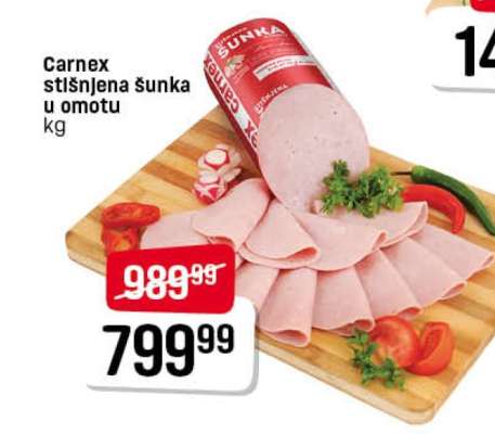 Carnex Stišnjena šunka u omotu