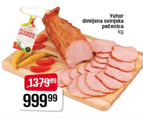 Yuhor dimljena svinjska pecenica