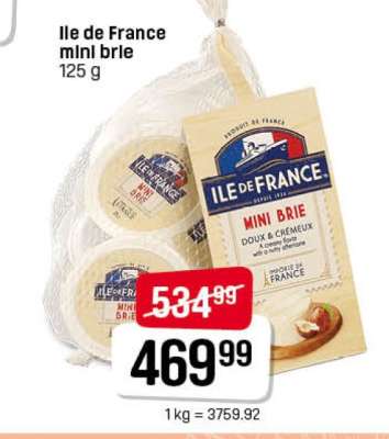 Ile de France mini brie