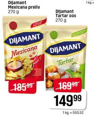 Dijamant Mexicana preliv