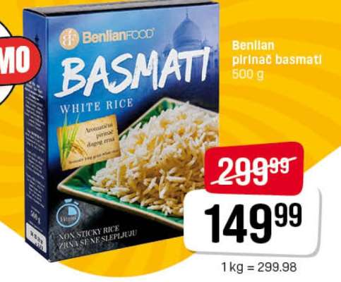 Benlian pirinač basmati 500 g