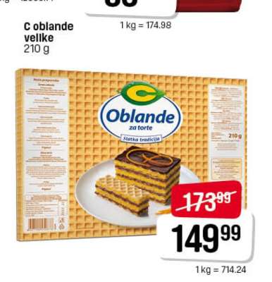 C oblande velke
