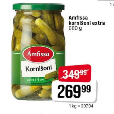 Amfissa kornišoni extra
