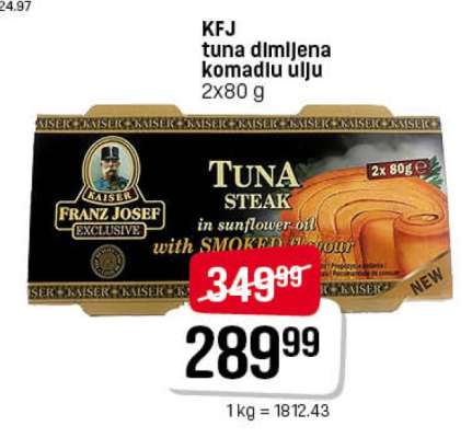 KFJ tuna dimljena komadlu ulju