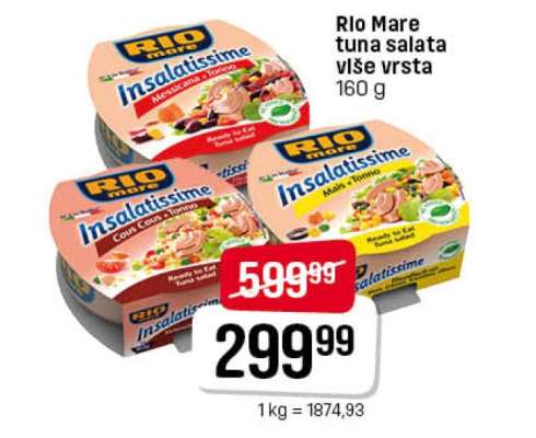 RIO MARE TUNA SALATA