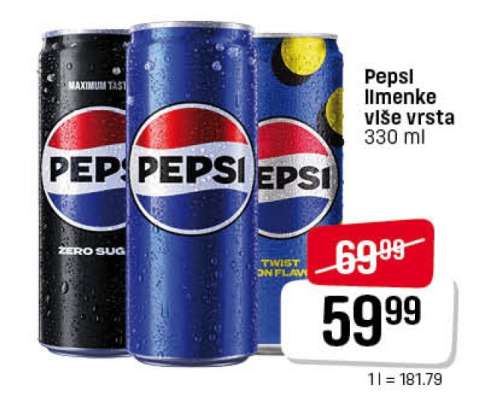 Pepsi limenke