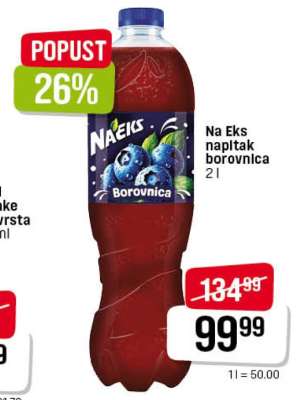 Na Eks napitak borovnica
