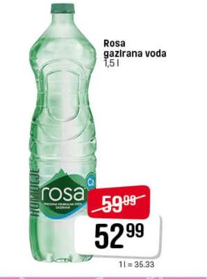 Rosa gazirana voda