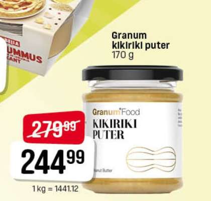 Granum kikiriki puter
