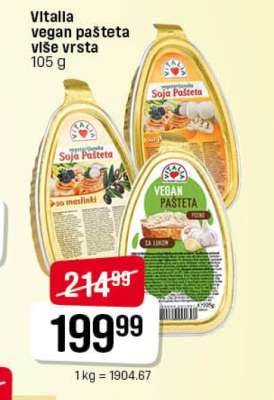 Vitalla vegan pašteta
