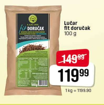 Lučar fit doručak