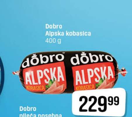 Dobro Alpska Kobasica