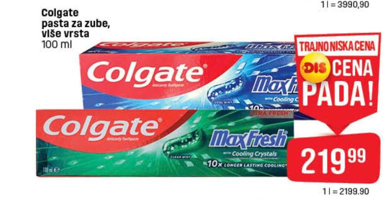 Colgate pasta za zube više vrsta