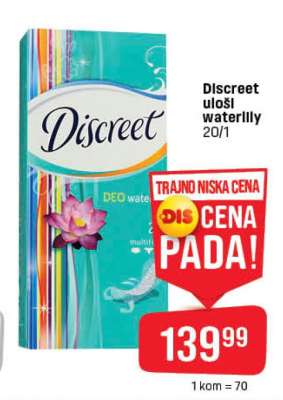 Discreet ulošci waterlily 20/1