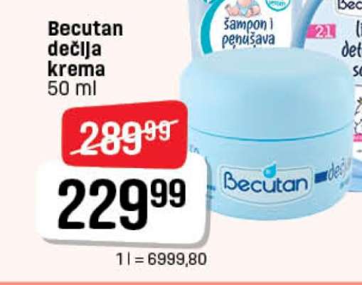 Becutan Dečija krema