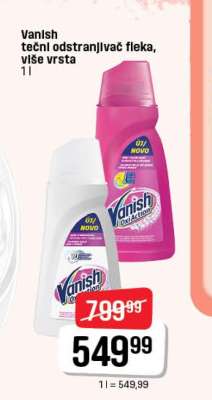 Vanish tecni odstranjivač fleka više vrsta