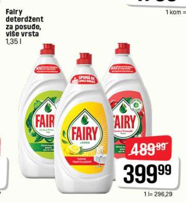 Fairy Deterdžent za posuđe