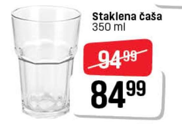 Staklena čaša