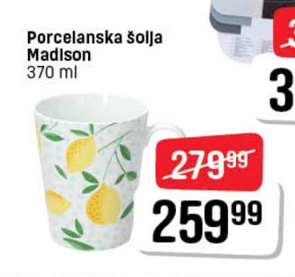 Porcelanska šolja Madlson