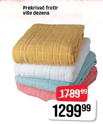 Prekrivač frotir