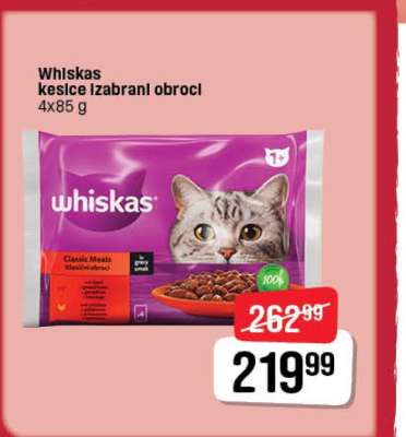 Whiskas Kesice, Izabrani Obroci