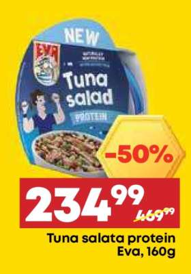 Tuna salata protein Eva, 160g