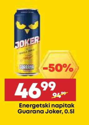 Energetski napitak Guarana, Joker 0.5l