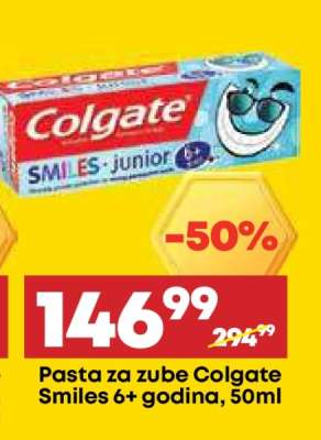 Pasta za zube Colgate Smiles 6+ godina 50ml
