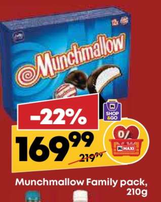 Munchmallow Family pack 210g