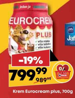 Krem Eurocream plus, 700g