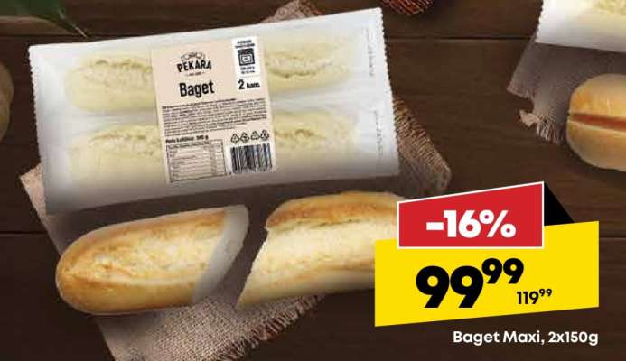 Baget Maxi, 2x150g