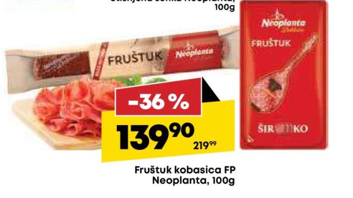 Frustuk kobasica FP Neoplanta 100g