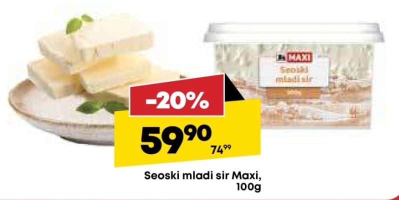 Seoski mladi sir Maxi , 100g
