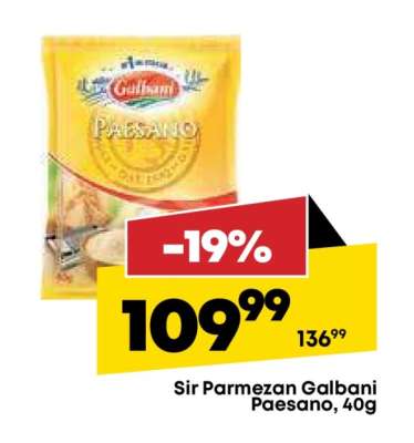 Sir Parmezan Galbani Paesano 40g