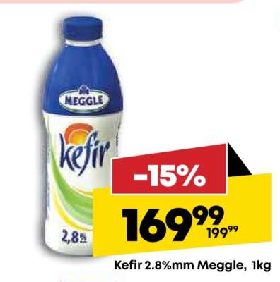 Kefir 2.8%mm Meggle 1kg