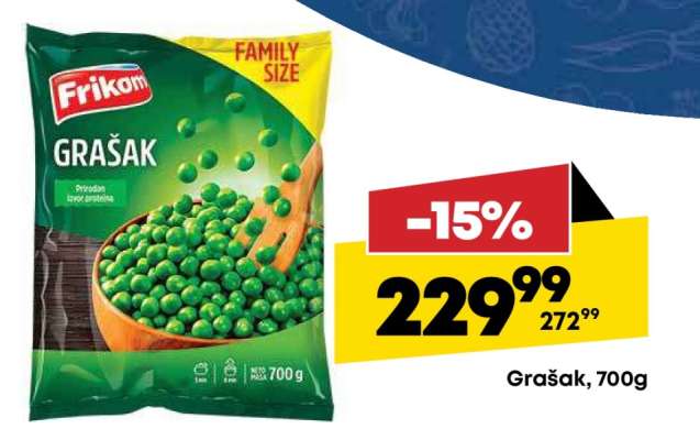 Grašak 700g