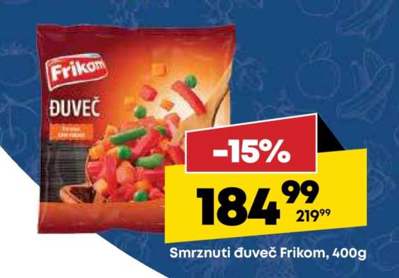 Smrznuti đuveč Frikom 400g