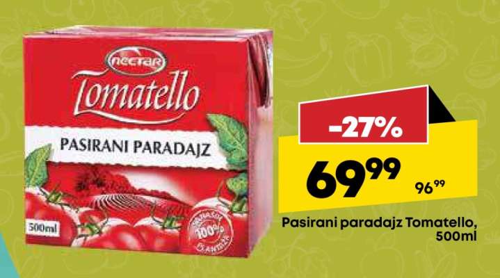 Pasirani paradajz Tomatello 500ml