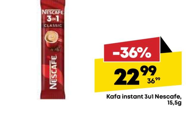 Kafa instant 3u1 Nescafe, 15.5g