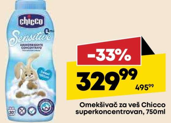 Omekšivač za veš Chicco superkoncentrovan, 750ml