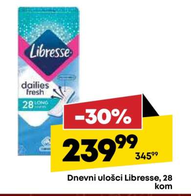 Dnevni ulošci Libresse, 28 kom