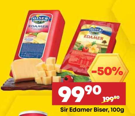 Sir Edamer Biser 100g