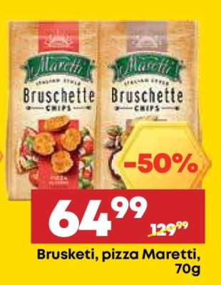 Brusketi, pizza Maretti, 70g