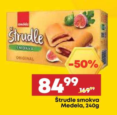 Štrudle smokva Medela 240g