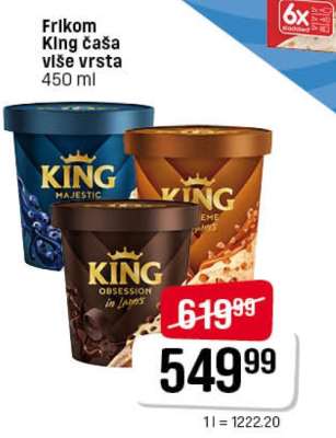 Frikom King čaša