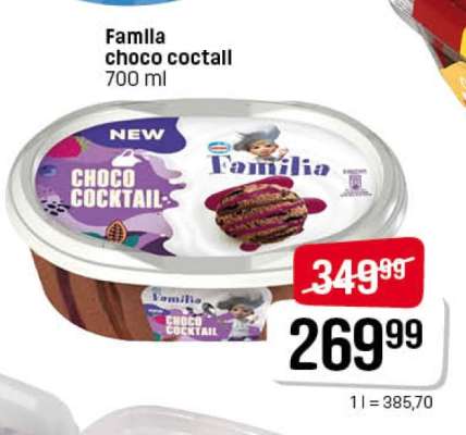 Familia choco coctail