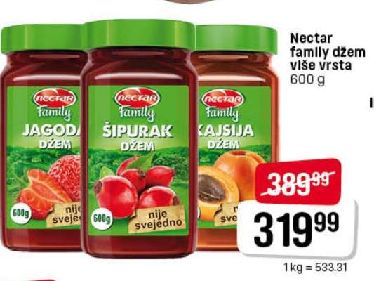 Nectar family džem višе vrsta