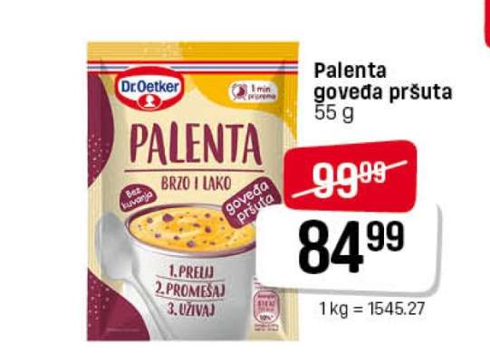 Palenta goveda pršuta