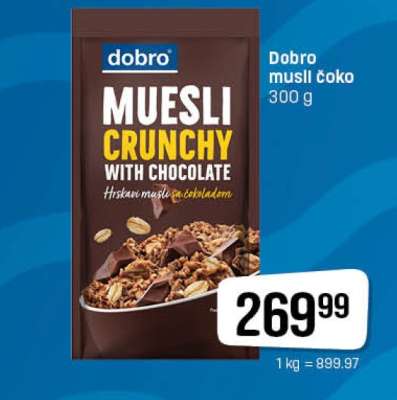 Dobro musli čoko