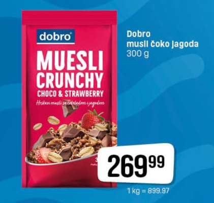 Dobro musli čoko Jagoda